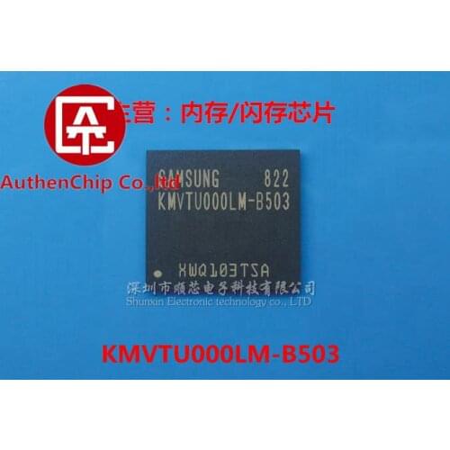 2pcs 100% orginal new in stock KMVTU000LM-B503 BGA153 ball EMCP 16GB mobile phone storage