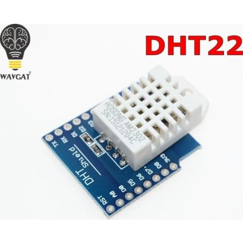 5SETS DHT Pro Shield for WAVGAT D1 mini DHT22 Single-bus digital temperature and humidity sensor module sensor