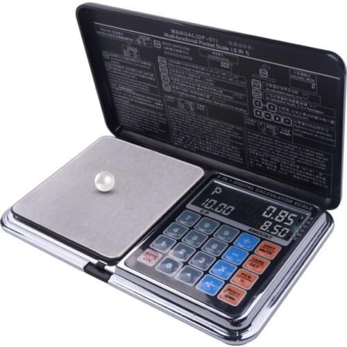 6 in 1 multifunction 0.01G/100g precision Digital scale LCD weight measuring jewelry Digital Scale with calculator