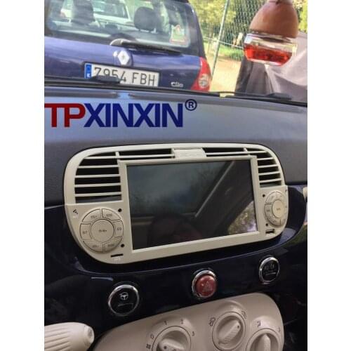 IPS Android 10.0 2+16G Car Radio Multimedia Player For Fiat 500 2007-2015 GPS Navigation Auto Audio Stereo Recoder Head Unit DSP