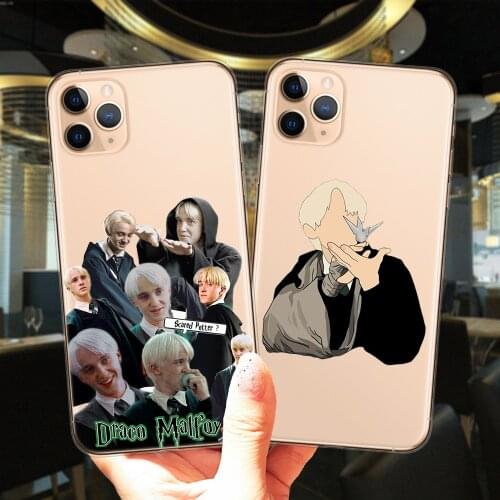 Phone Case For iPhone 12 Mini 11 Pro XS Max X XR 6S 7 8 Plus 5S SE 2020 12Pro Draco Malfoy Back Cover Soft Silicone Fundas