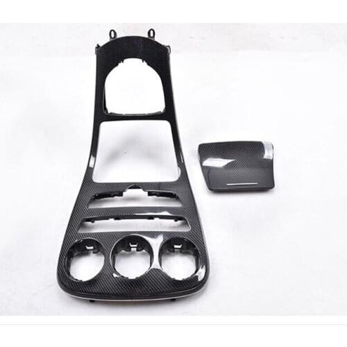 For Mercedes-Benz new C-class C180L C200L GLC260 GLC W205 Modified AMG Carbon Fiber Interior Control Trim