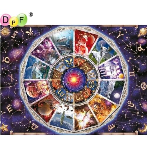 DPF Fantasy Astrology Diamond embroidery 5D DIY diamond painting Cross Stitch full square mosaic home decoration