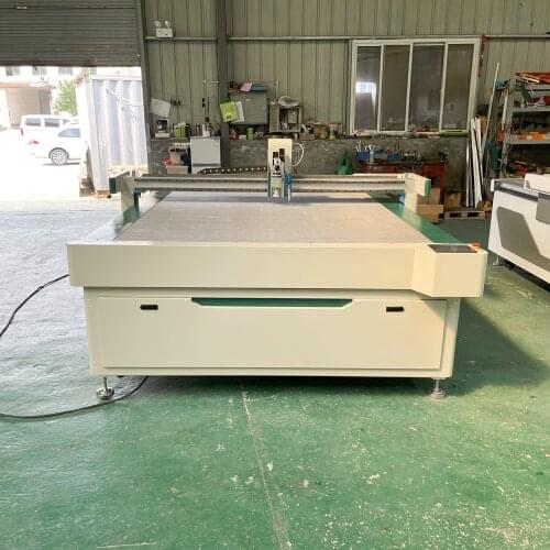Factory Industrial 1625 1816 Foam Cloth Leather Cutting Machine Oscillating Knife Cutting Plotter With CCD Camera
