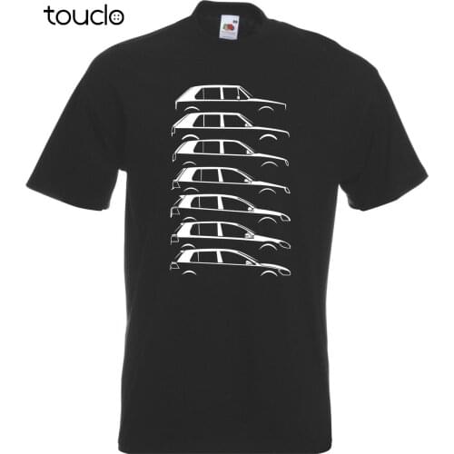 Hot sale Fashion Evolution Golfs GTI Vdub Mk inspired Evolution T-Shirt T Shirt Tee shirt