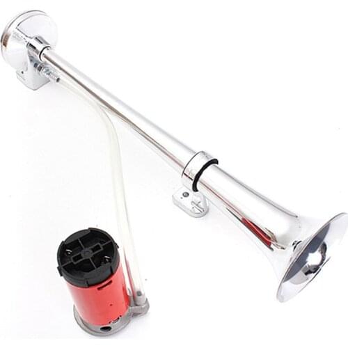 17.7inch 150DB Loud Car Air Horn 12V Single Trumpet Compressor for Trucks Cars Automobiles