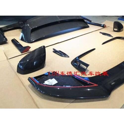 Suitable for Tim Bentley Yue Modified and Upgraded W12 Limited Edition Carbon Fiber Surround Kit Front Rear Lip Tail Side Skirt