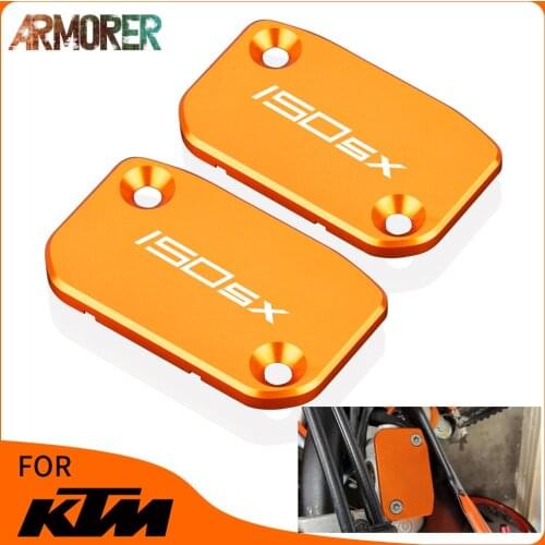 For KTM 150SX 150 SX Motorcycle Front Brake & Clutch Fluid Reservoir Cover Cap Accessories 2016 2017 2018 2019 2020 2021