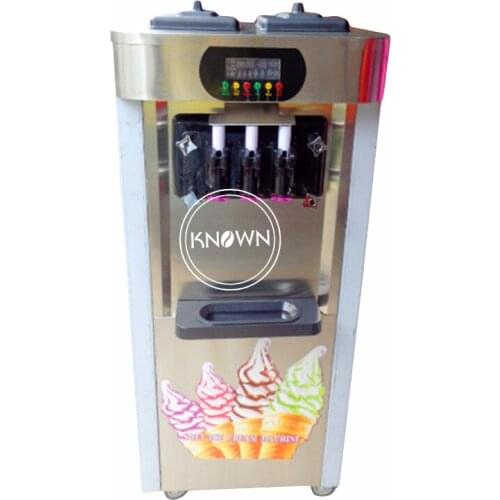 Summer hot sale 25L verftical carpigian fried ice cream vending machine with free shipping by sea