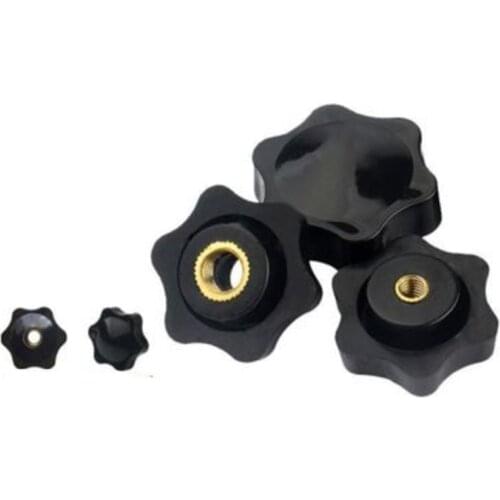 M4 M5 M6 M8 hand adjusting nut /Bakelite Star Type Plastic Head Handle nuts Wood Plum Bolt