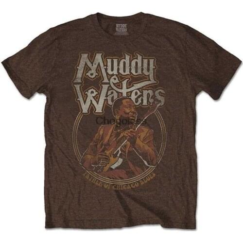 Muddy Waters Father of Chicago Blues Slim Fit T-shirt