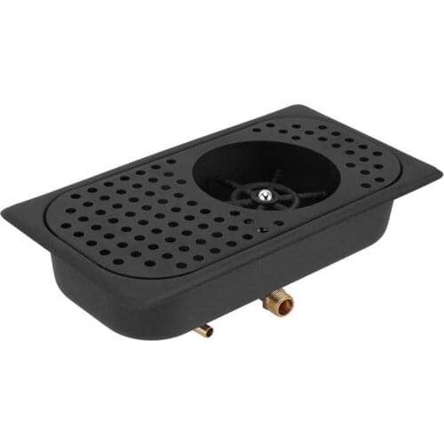 Glass Rinser Automatic Glass Cup Washer Multi‑angle Nozzle Flushing Cup Cleaning Rinser for Bar Coffee Shop Hotel Bar Coffee