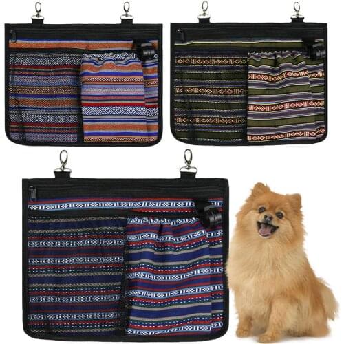 Dog Hanging Bag Dog Cage Cat Cage Hanging Dog Food Pet Toy Cleaning Storage Canvas Durable Pet Supplies