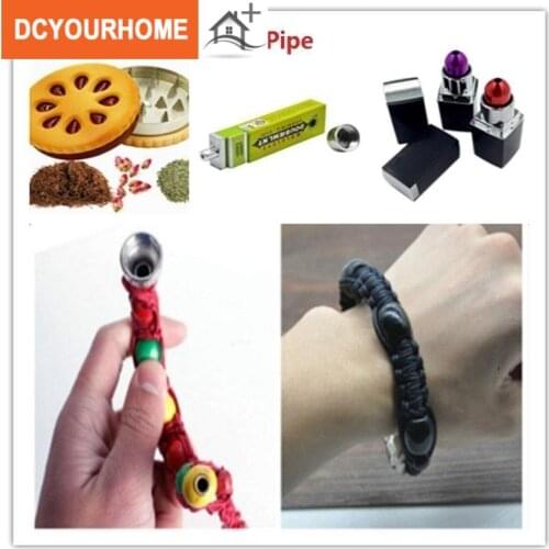 Portable bracelet woven bracelet wristband