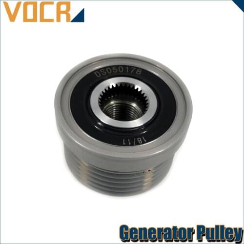 VOCR M54306S3 N42B18 Engine Alternator Pulley For BMW 116i 1.6 2007-2011/316i 1.6 1.8 2002-2005 OEM 12314466273 Car Accessories
