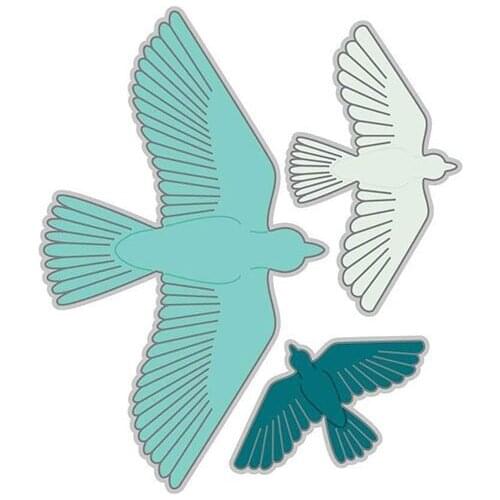 Seagull Die Cutting Dies and Stamps Scrapbook Dariy Decoration Stencil Embossing Template Diy Greeting Card Handmade 2021 New