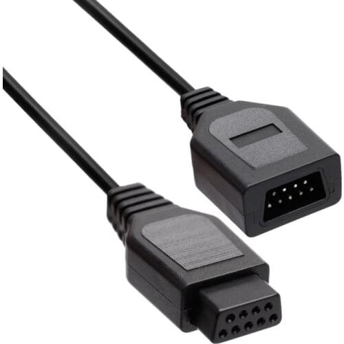 Hot Sale Controller Extension Cable for Sega Megadrive Genesis Amiga Atari Commodore 9P MD 16 Extension Cable