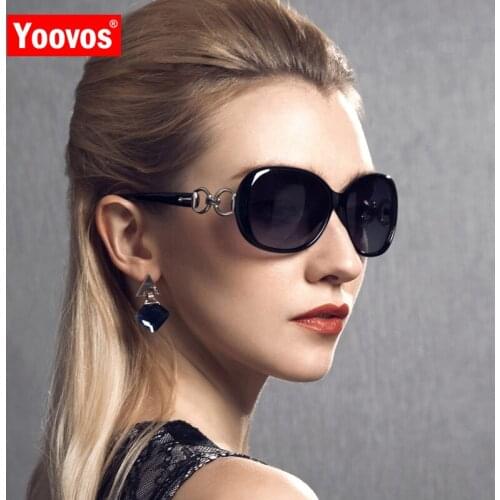 Yoovos 2021 Classic Women Sunglasses Large Oval Frame Gradient Oculos Designer Double Ring Sun Glasses Ladies Gafas De Sol Mujer