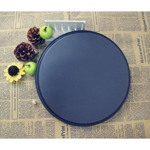 1PC 10 Inch Carbon Steel Pizza Pan Cooking Tools Pizza Stone Mold Kitchen Accessories Baking Tools Nonstick Oven Pan EJC 0502