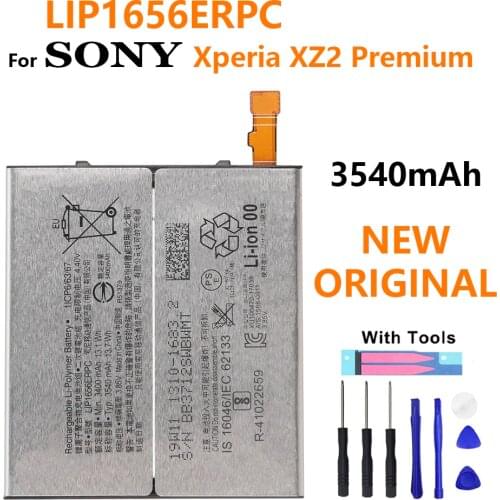 100% Original Battery LIP1656ERPC batteria For Sony Xperia XZ2 Premium Battery 3540mAh+tracking number