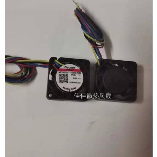 2pcs New For Sunon 2006 5V 0.4W MF20060V1-1Q01C-G99 4-Wire Cooling Fan