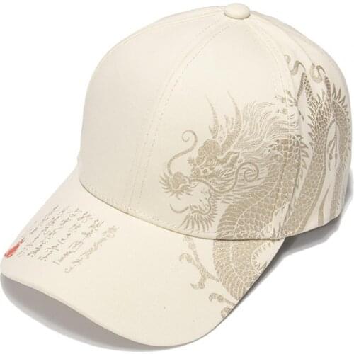 2021 Ponytail Baseball Caps Baseball Hat Font Elements Adjustable Couple Models Chinese Style Baseball Caps for School