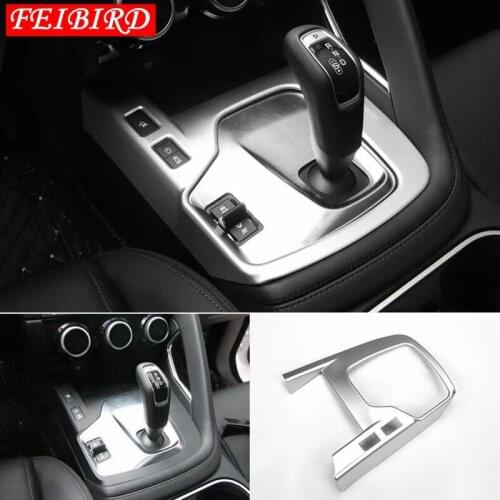 For Jaguar E-pace E pace 2018 2019 Accessories Stalls Gear Shift Box Panel Cover Trim ABS Matte / Carbon Fiber