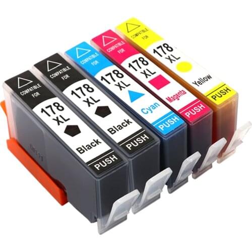 Hisaint For HP 178 XL Ink cartridge Compatible Printer C6380 C6300 C5300 C5383 C5380 C6383 D5460 D5400 D5463 Pro DB8553