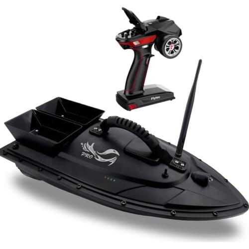 Flytec V500 RC Fishing Bait Boat RC Boat Fish Finder 1.5kg Loading 500M Remote Control Double Motor Night Light