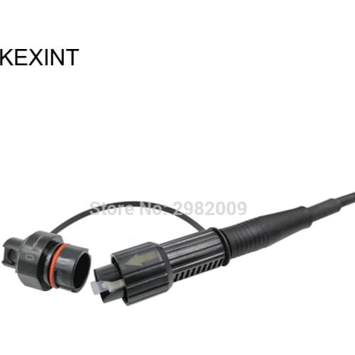 KEXINT Fiber Optic Patch Cord 3m with Hua Wei Connector 3.0mm SC/APC , IP68 / 5Pieces