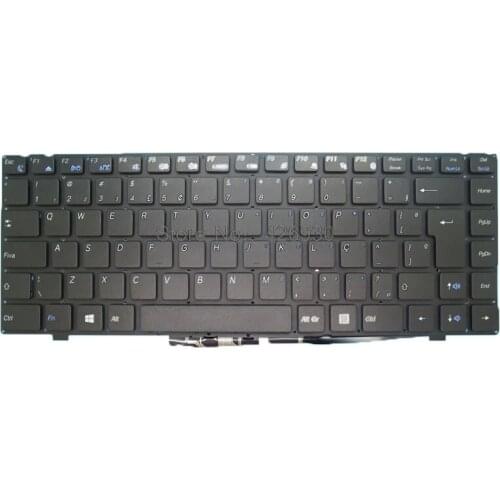 Laptop Keyboard DOK-V6369N DOK-V6369N-BR-00 641100188027 Brazilian BR black without frame New