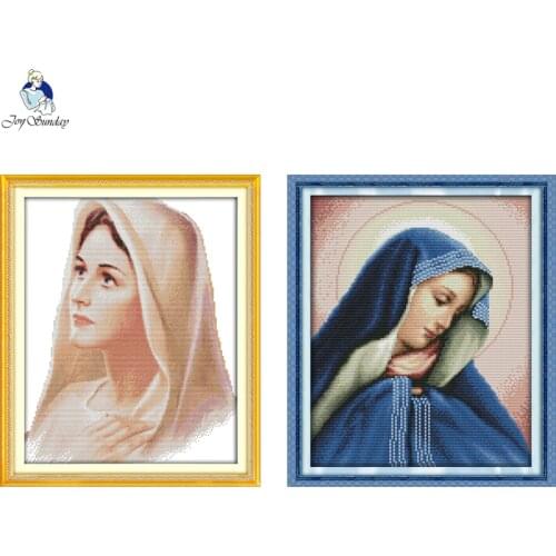 Joy Sunday Goddess Series Pattern DIY Handmade DMC 14ct and 11ct Cross stitch kit and Precise Printed Embroidery set Needlework