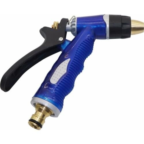 Adjustable Copper Hose Spray Nozzle Gun Watering Nozzle Suitable for Car Wash,Cleaning,Watering Lawn and Garden,Garden Water Gun