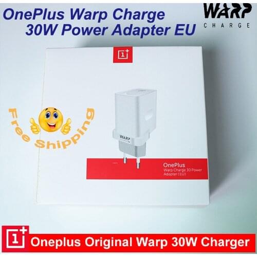 Original OnePlus Warp Charge 30 Power Adapter 30W Power Charge EU Charger DASH Cable Quick Charge For OnePlus 7 7 Pro 7T 7T Pro