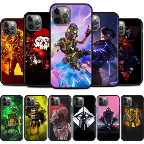 Apex Legends Game Silicone Phone Bag Case For iPhone 12 Mini 11 Pro Max X XS XR 7 8 6 6S Plus 5 5S SE 2020 Cover Housing