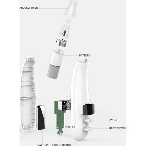 LED Blackhead Remover Face Deep Pore Cleaner Acne Pimple Removal Vacuum Suction Facial SPA Diamond Beauty Care Tool Skin Care