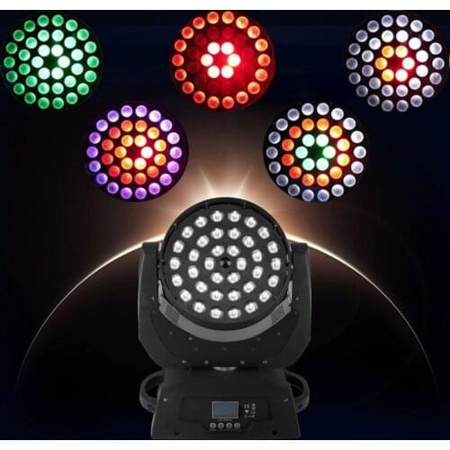 36x12W RGBW 4IN1/36x15W RGBWA 5IN1/36x18W RGBWAUV 6IN1 Led Zoom Moving Head Wash Light DMX512 Led Moving Head Wash Effect Lights