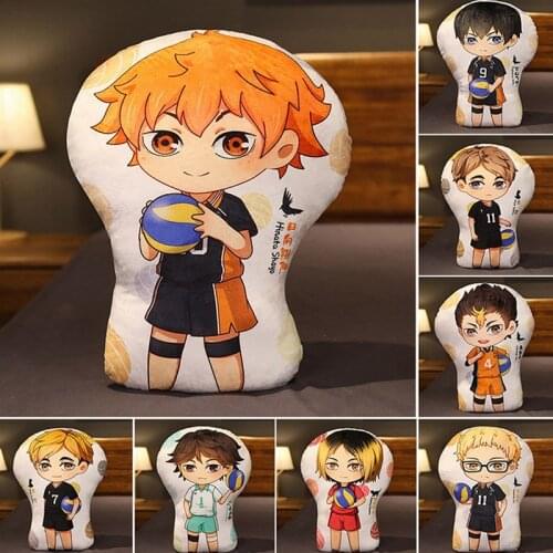Japanese Anime Haikyuu!! Pillow Cushion Seat for Living Room Bedding Pillow Plush Pillow Toys Gift Home Decorative 35cm