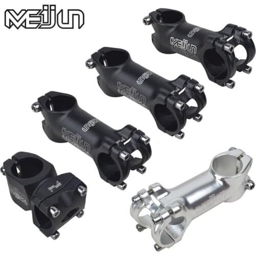 MEIJUN Mountain Bike Handlebar Clamp Stem Aluminum Alloy Bicycle Stem for Inner Dia 25.4/31.8mm Cycling Bicycle Road Bike Parts
