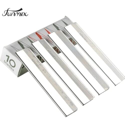 10PCS Razor Fimo Polymer Clay Canes Rods Blade Cutter for 3D Nail Art Decorations Fruit Sticks Charms Slices Tools Foil DIY Set