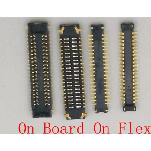 2Pcs Usb Charger Charging Dock Port Flex FPC Connector For Xiaomi Redmi 7A C3 Hongmi S2 Y2 Note4 Note 4 Clip Plug On Board 40pin