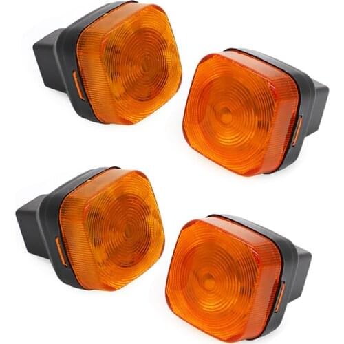 4x 2x Turn Signal Indicator Winker for 1980 Honda Passport C70 XL80SCB125S CT110 Express II NA50 Express NC50 Minitrail CT70