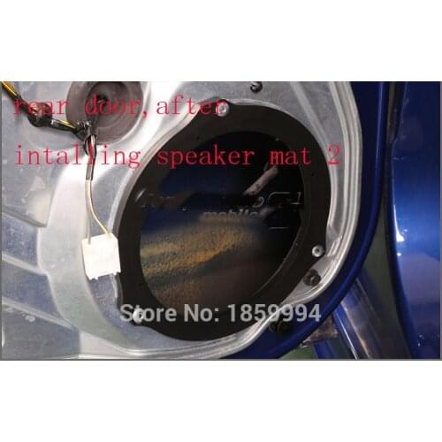 Front and rear Speaker mat Adapter Plates Bracket Spacers Ring for FORD/mondeo/Kuga/Ecosport/edge/fiesta/s-max/focus mk3