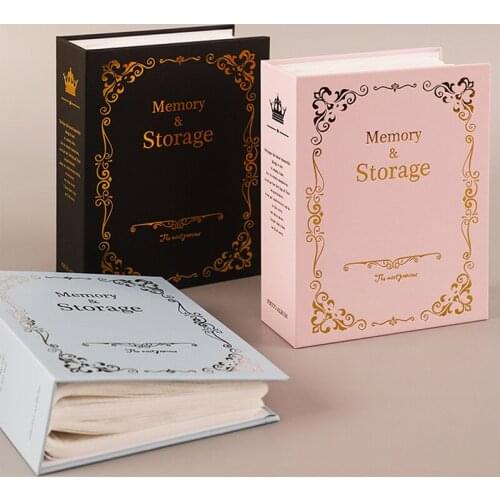 6 Inch Interstitial Album Customized Photo Collection 100 Pictures Pockets Family Photos Book Wedding Birthday Memory