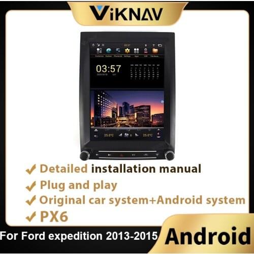 2din Android car radio multimedia player for Ford expedition 2013 2014 2015 GPS navigation head unit auto stereo tape recorder