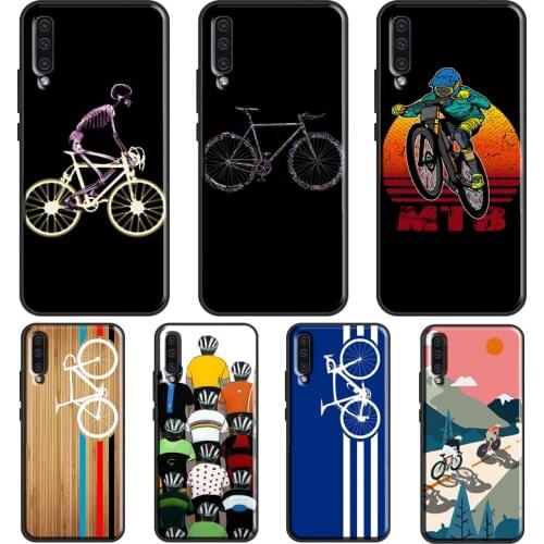 Mountain Bike Cycling art Case For Samsung A32 A52 A72 A12 A42 A20S A30S A40 A50 A70 A21S A11 A31 A41 A51 A71 Cover