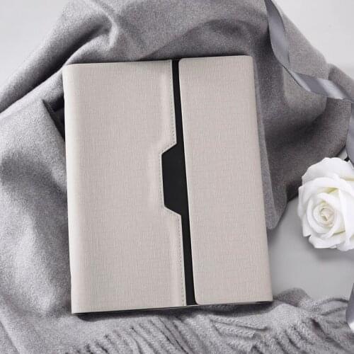 Yiwi A5 Business Notebook 3 Fold Multifunctional Dairy Magnetic buckle Loose Leaf Spiral Planner