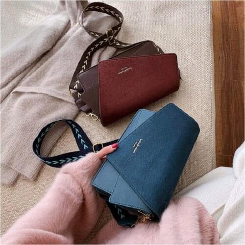 Elegant Crossbody Bag Solid Color New High Quality PU Leather Womens Designer Handbag Large Capacity Shoulder Messenger Bag