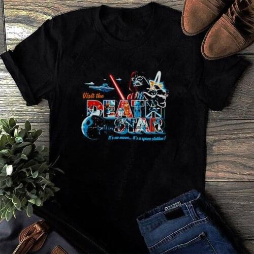 Visit the Death Star it’s no moon it’s a space station shirtDeath Star shirtStar war shirtSpaceman ShirtOuter Space Shirt