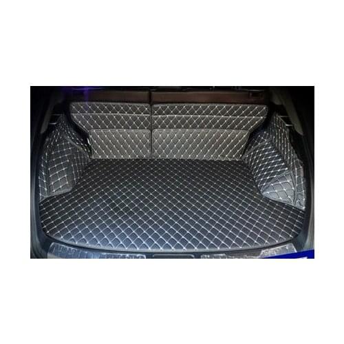 Good quality! Special car trunk mats for Infiniti QX70 2018-2013 waterproof cargo liner boot carpets for QX70 2015,Free shipping